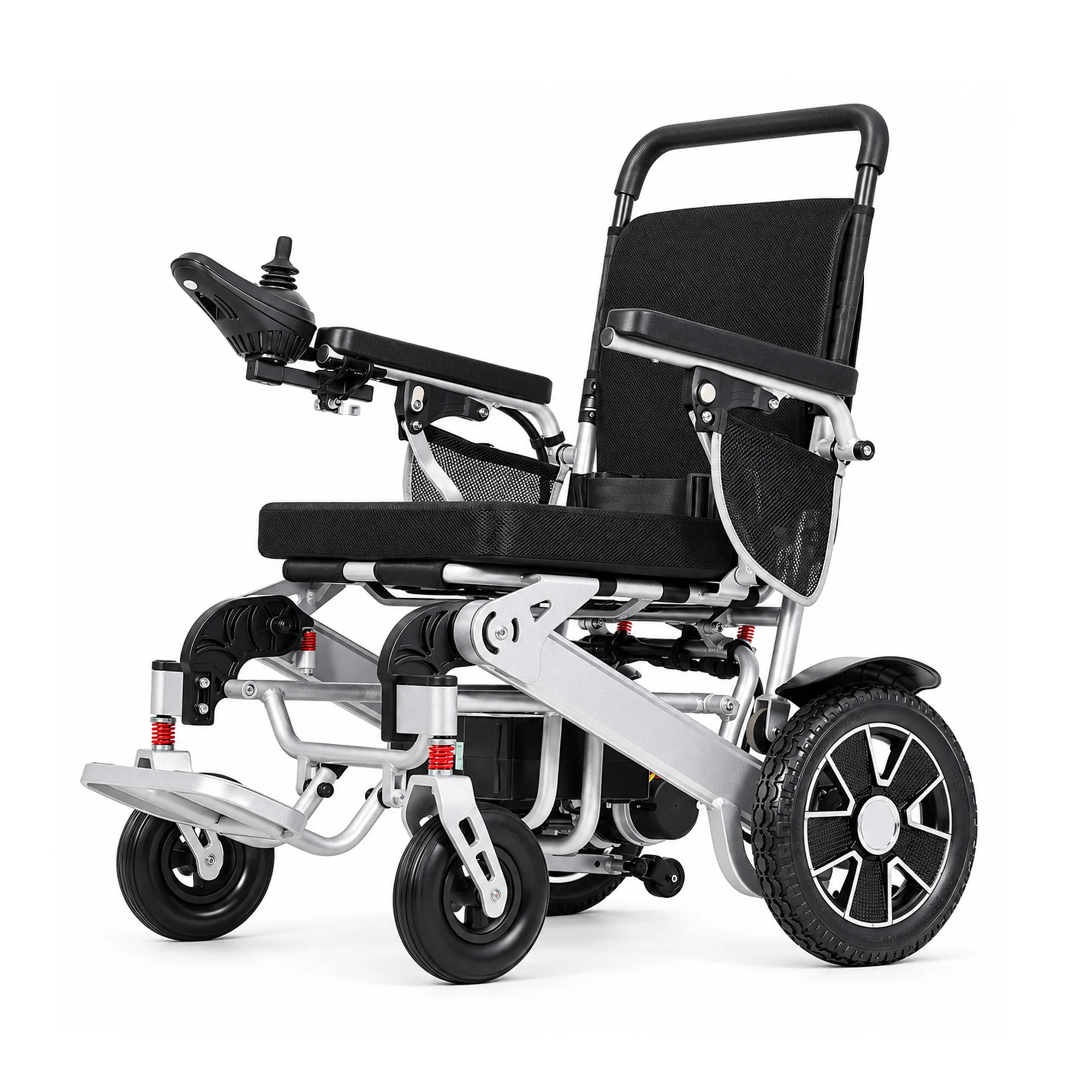 JJW-600111 Lightweight Aluminium Folding Electric Wheelchair
