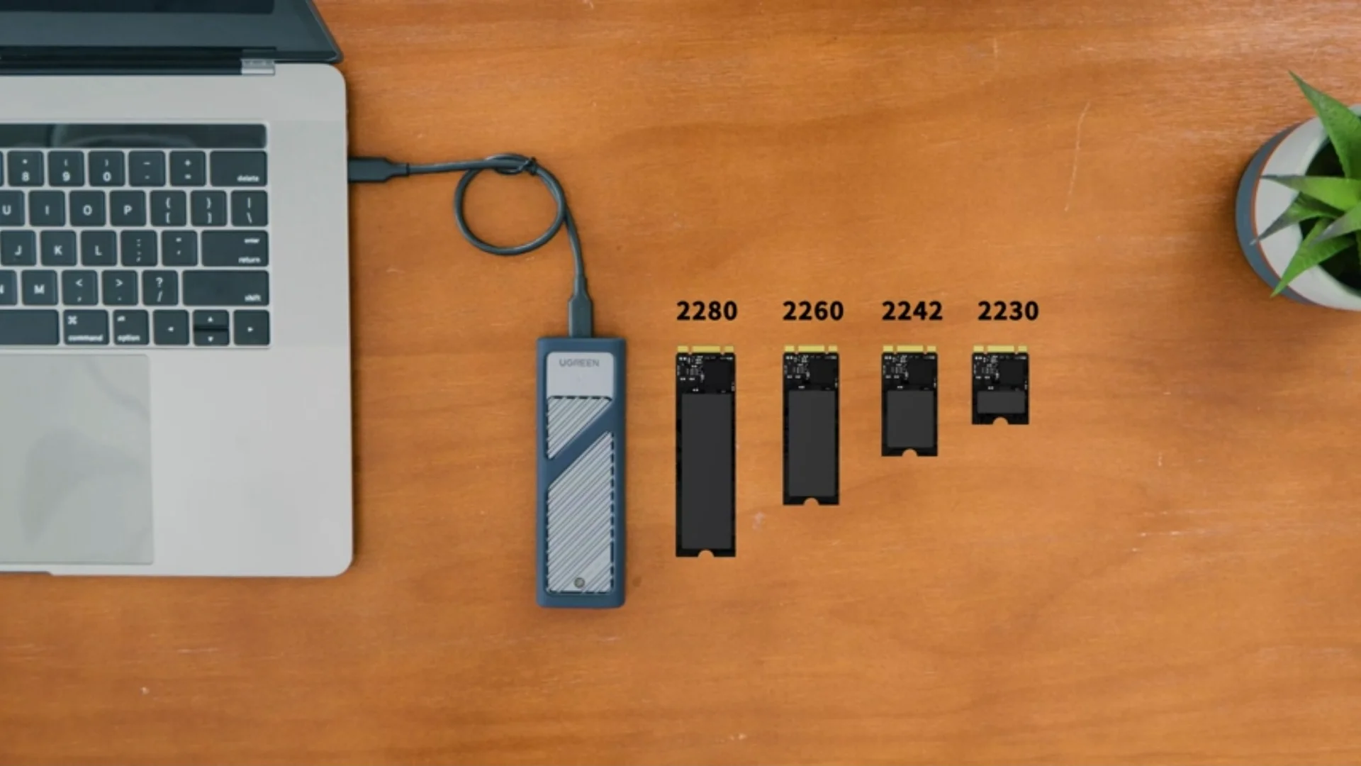 Ugreen 10gbps Usb C M.2 Nvme Ssd Enclosure For Samsung 990 Pro