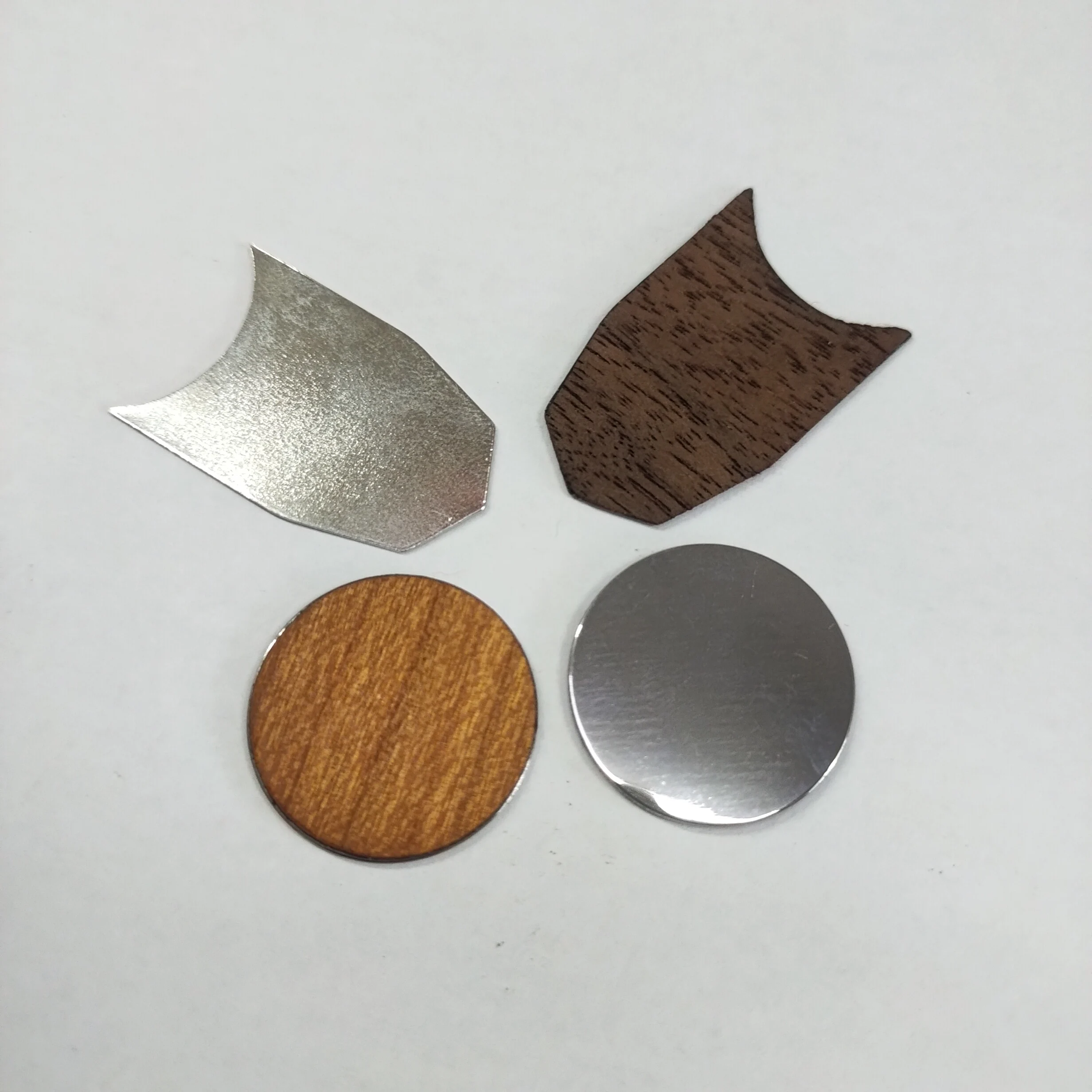 Blank Metal Wooden Golf 25mm Ball Marker Wholesale