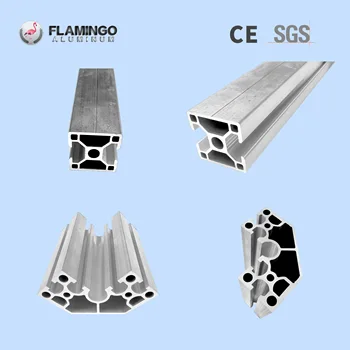 Flamingo-2 T-slot Aluminium Profile 6063 T5 Aluminum Extruded Profiles Aluminum Hollow Profiles