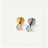 Gold star shaped