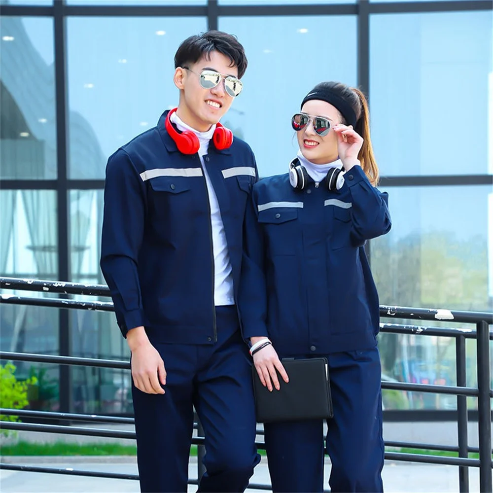 Mechanic Engineer Uniform Safety Clothing Work Wear Industrial Working  Clothes Jacket for Men