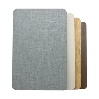 Home Decoration Materials PVC Wood Veneer Board Cloth Covered Surface Luxury Style Wall Decor Panel