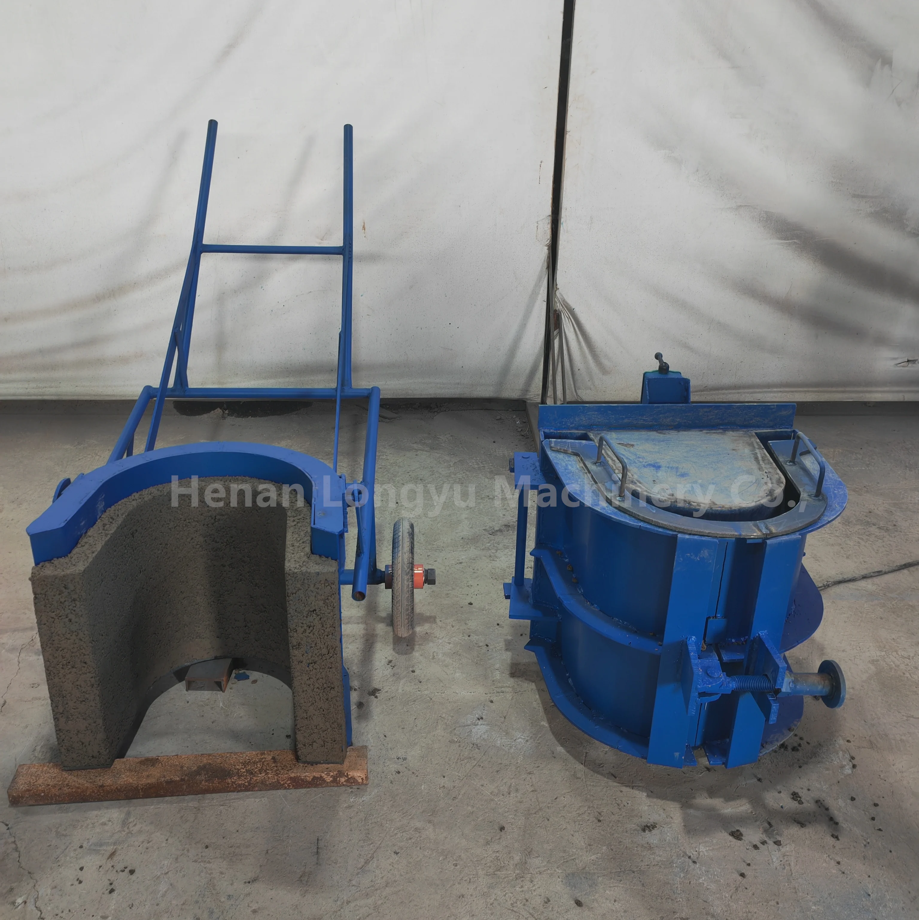 U-shaped Trapezoid With Multiple Customizable Options Farmland Drainage Channel Forming Machine