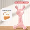 Rabbit teether pink + Anti - chain + storage box