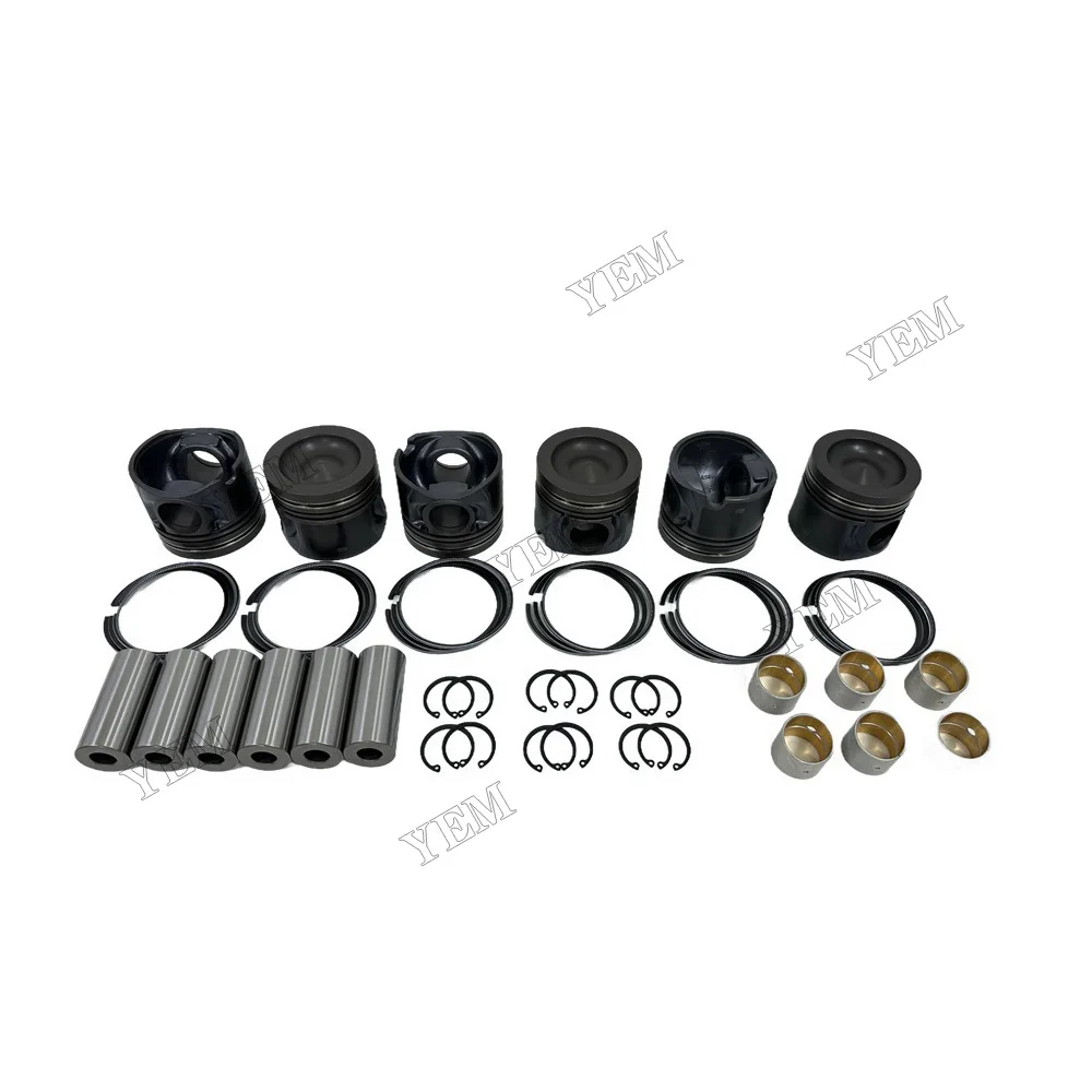 High Performance Pistons Set With Cylinder Piston Ring Suitable for Caterpillar C7 Engine Parts 5
