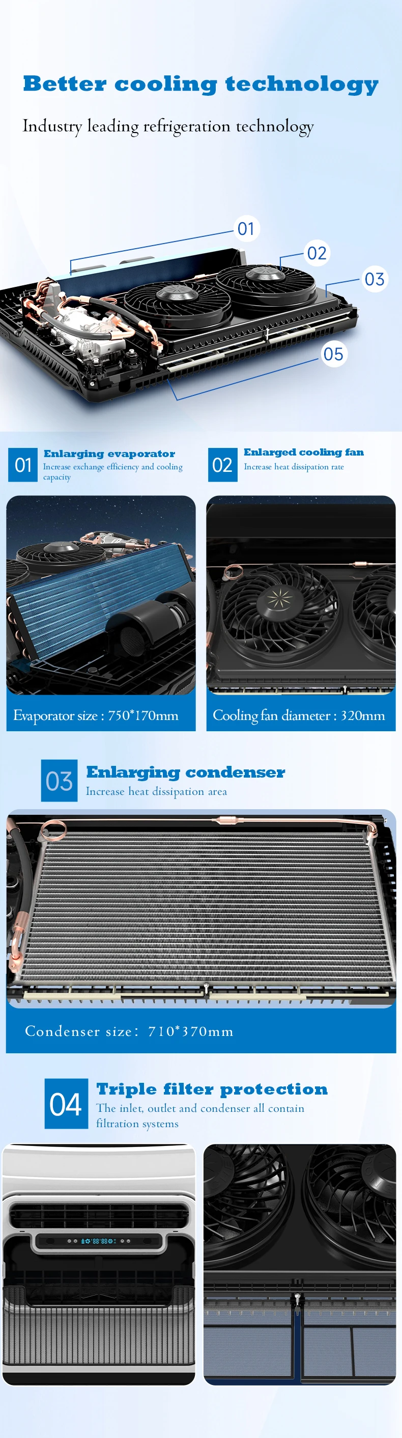 Parking Cooler, 12v/24v, Brushless - detail 14