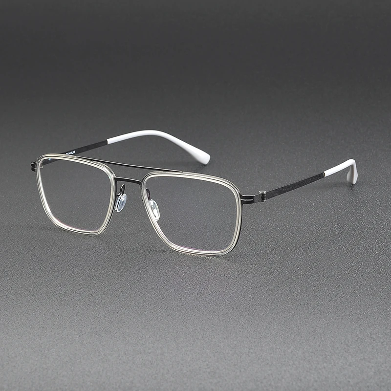 MOD010 New Arrival Retro Titanium Eyeglasses Clearance High Quality Assorted Titanium Glasses Frame