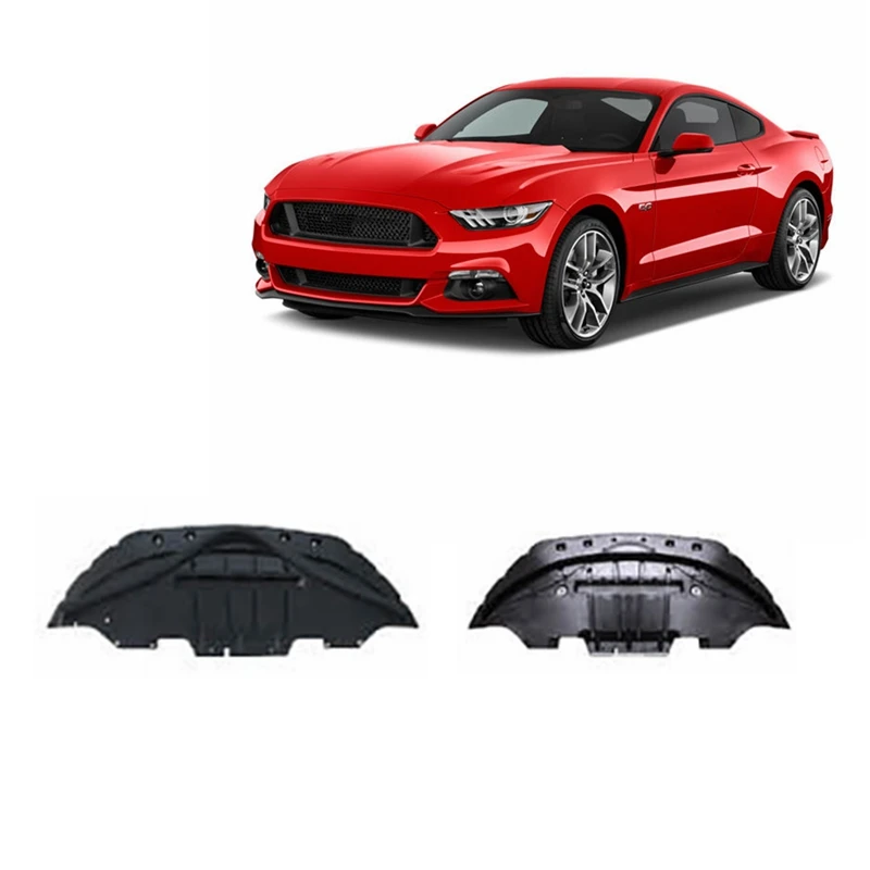 auto parts front body car accessories Splash shield Cover Engine lower Radiator cover for Ford Mustang 2015 2016 2017