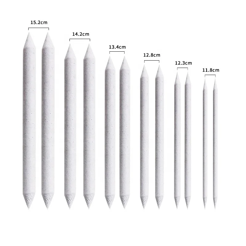 17pcs Art Student Sketch Drawing Kit 2 Sandpaper 1 Pencil Extender 1 Eraser 1 Gourd Sponge Blending Stump Set for Sketching