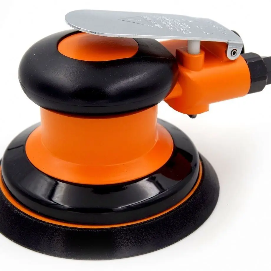 Air Powered Heavy Duty High Speed 127Mm Pneumatic Random Orbital Sander