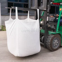 Cheap Marketing Big Bag For Mineral Super Sacks 1000Kg Big Pp Woven Fibc Jumbo Bulk Sand Bag With 2 Cross Lifting Loops