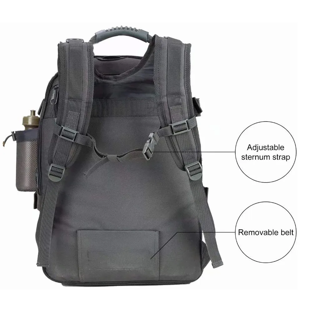 FREE SAMPLE Men's Backpack Large Practical Backpack Assault Travel Backpack for Hiking