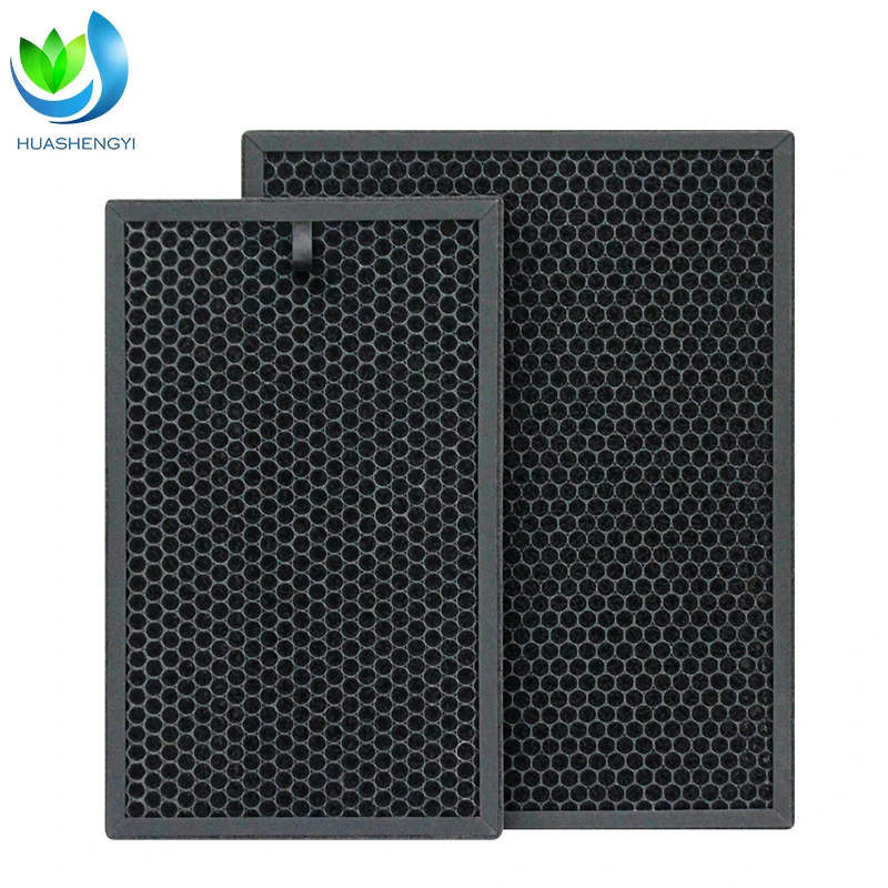 Customized 2-Layer Activated Carbon Filter H13 HEPA Air Purifier Filter Pre Filter Air Cleaner Filter for Home & Commercial Use