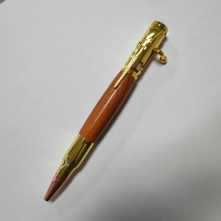 30 Caliber Woodurning Project Handmade Diy Gatsby Wooden Pen Making Kits Bolt Action Bullet