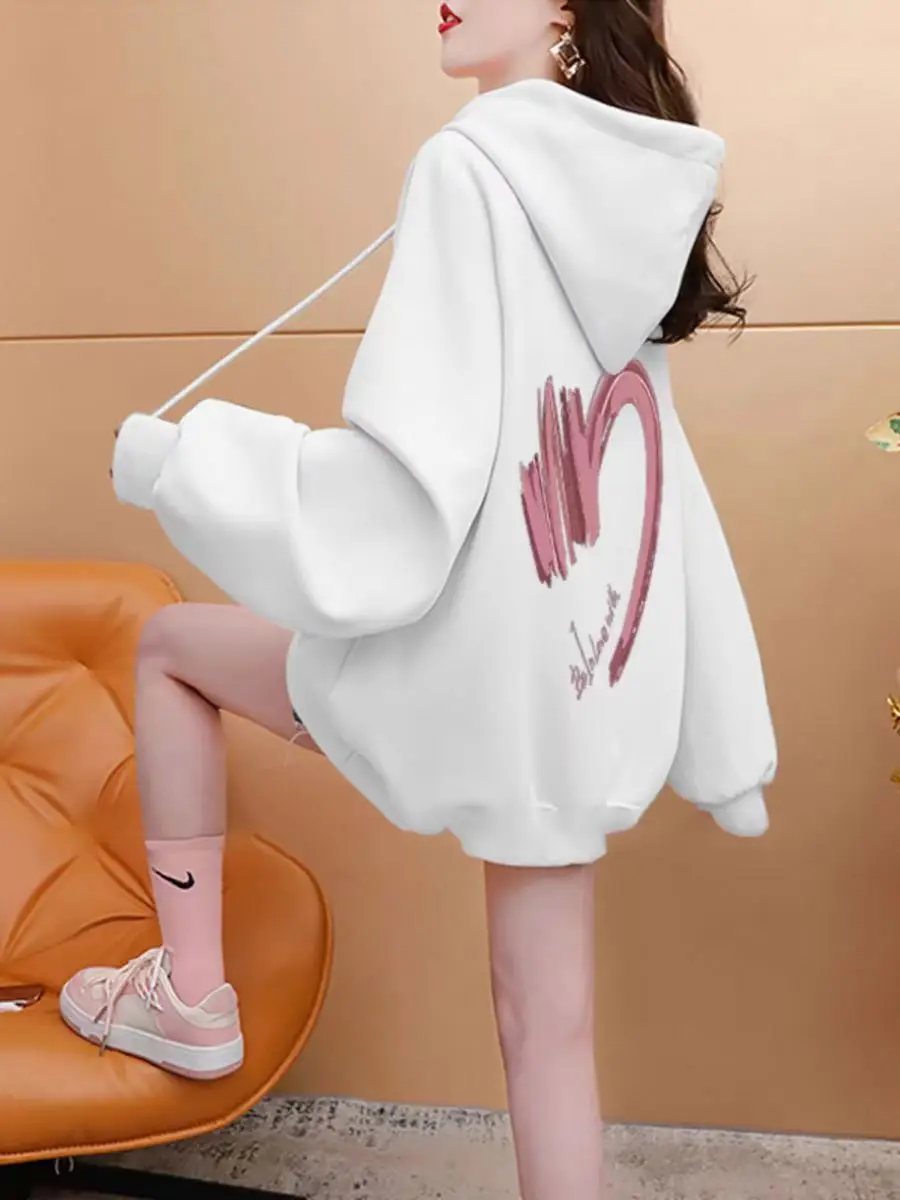 Wholesale Street Wear Cute Cute Girl Hoodie Women's Sweatshirt Long Sleeve  Hoodie