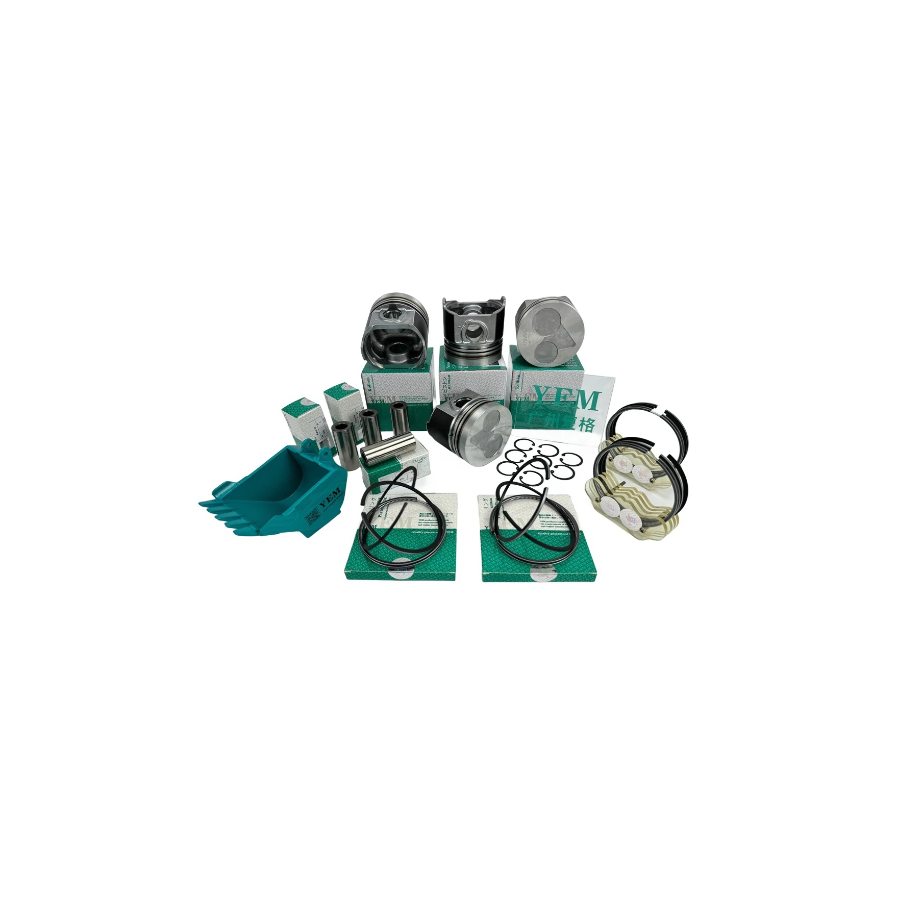 IZUMI Piston 8DC9 D04F D06F FD10 Piston Kit for Mitsubishi Engine Parts Factory