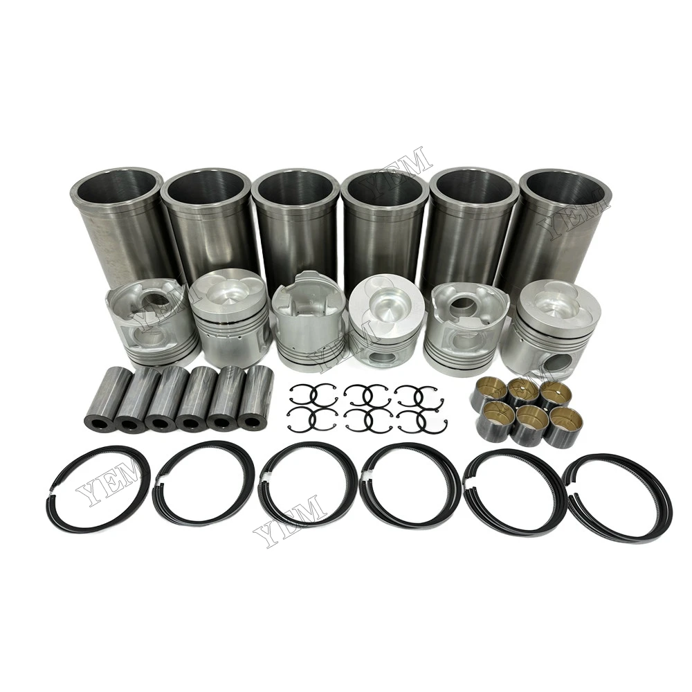 Cylinder Liner Kit Fit for Hino K13D Engine 4