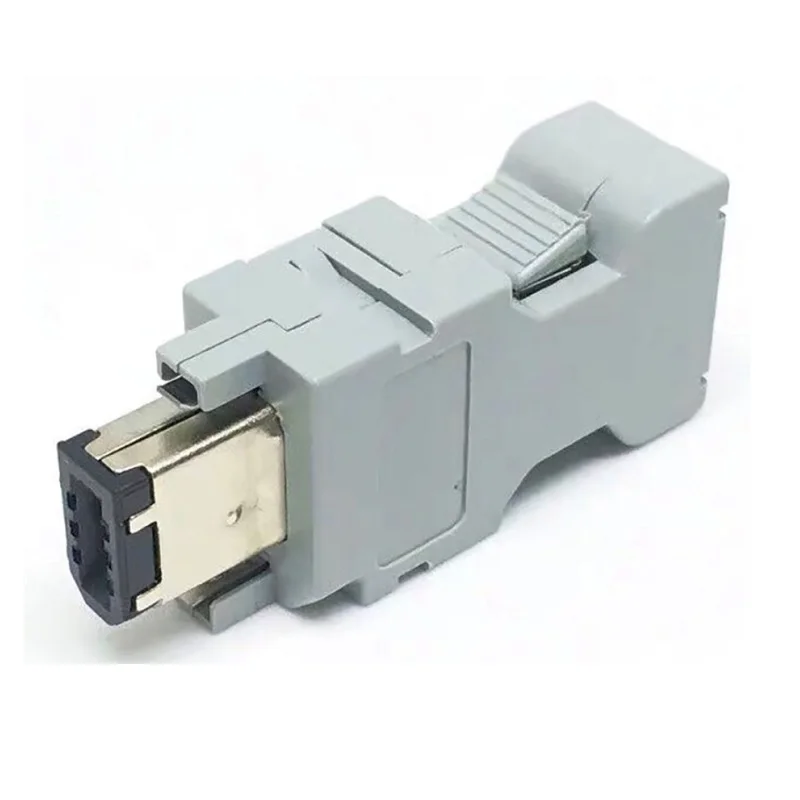 SM-6P IEEE1394 Plug CN3 Server 6core Encoder Head Male Connector 55100-0670 for Delta Cable