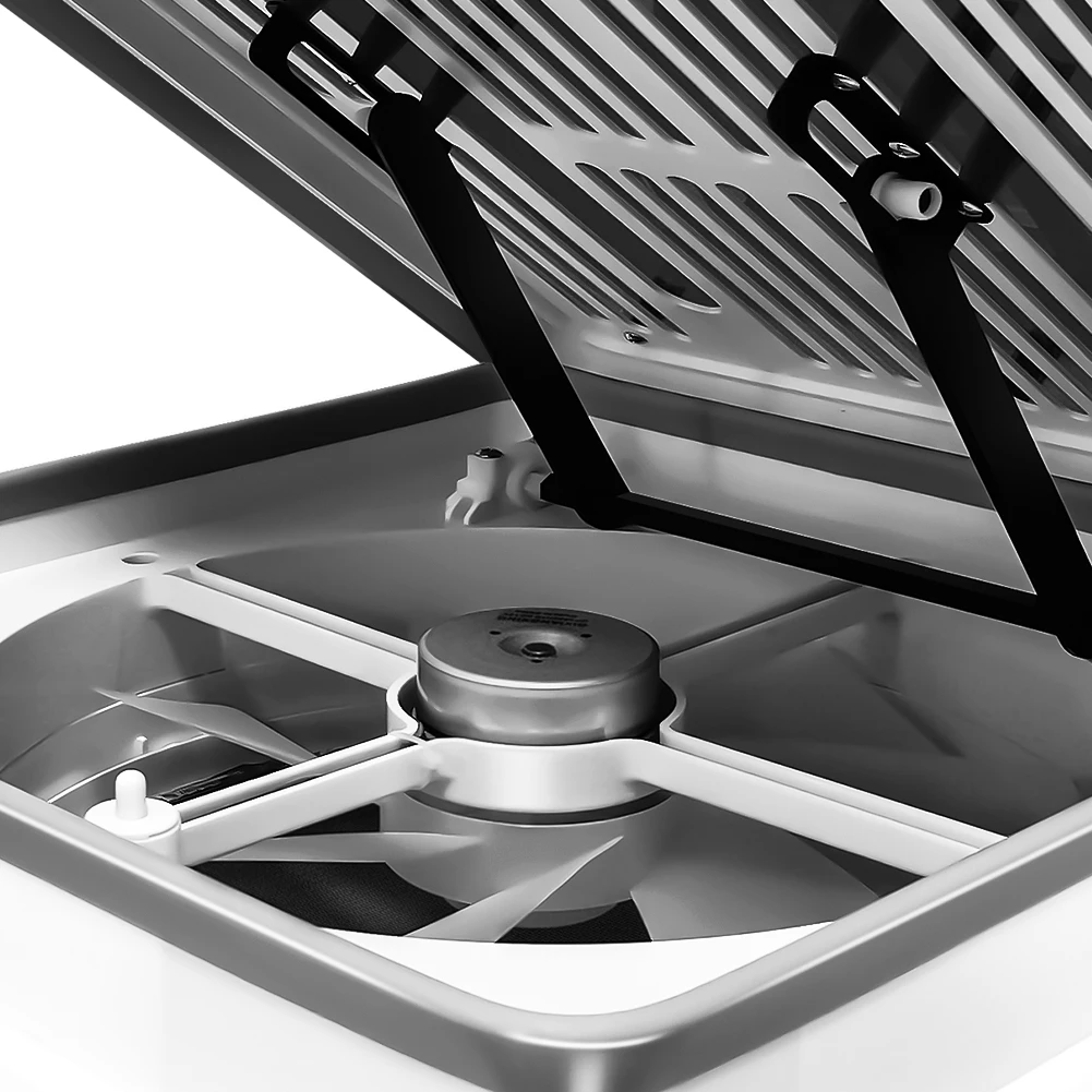 Rv Roof Vent Fan Exhaust Fan With Light Skylight 12v Electric Rv