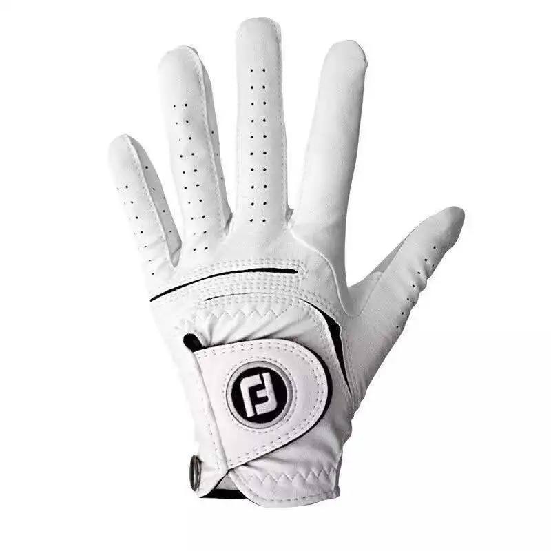 Oem Wholesale Mens Guantes De Golf Hombre Sheepskin Leather Soft Breathable Golf Gloves Buy