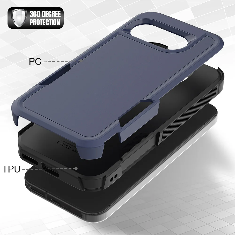 10 pro two in one protective mobile phone cover compatible for pixel 9 pro xl-3