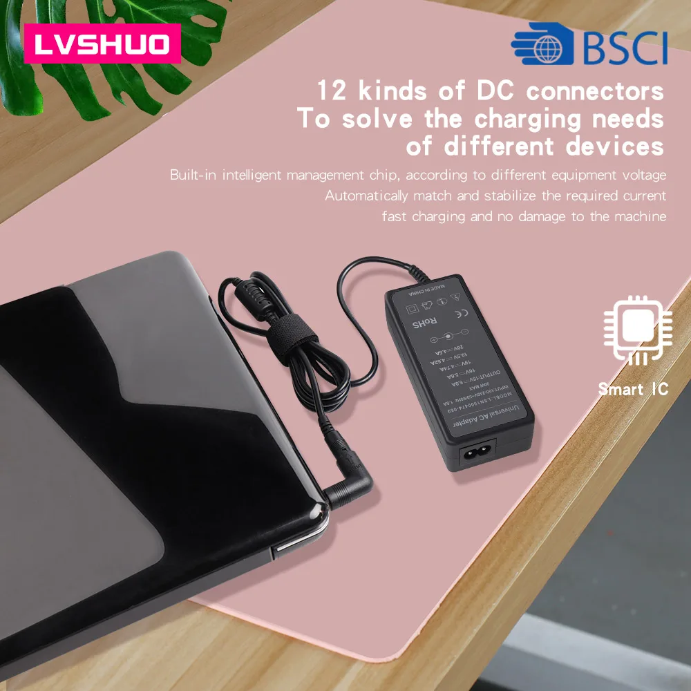 New Arrival Direct Price Universal International 90W Laptop AC/DC Charger