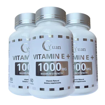 Ready to ship Best original beauty products skin care vitamin e 1000 iu capsules