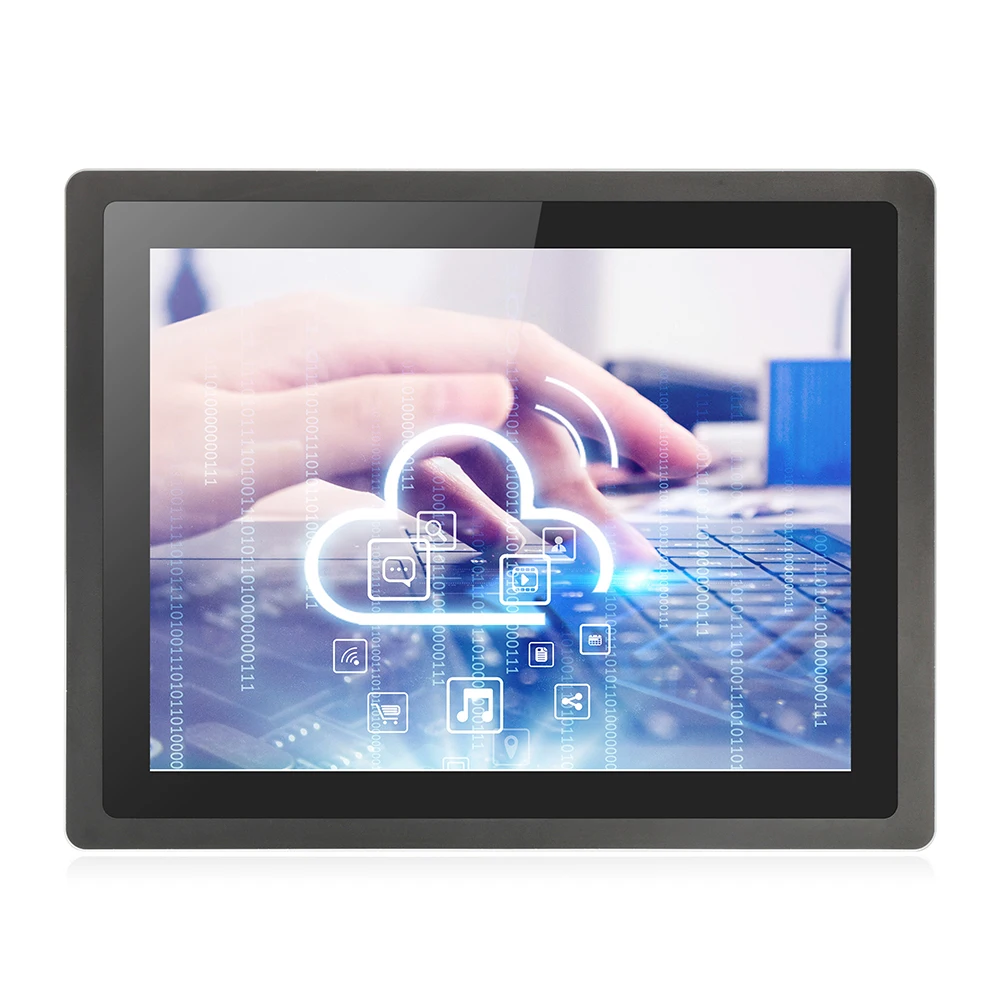 12.1 15 17 19 Inch Win10 Ubuntu Touch Screen Pc Embedded Industrial Touch All in One Pc