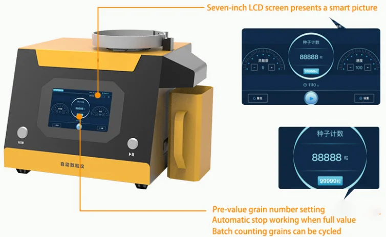 Large Touch Screen Design Electronic Automatic Counting Machine - QT SLY-D