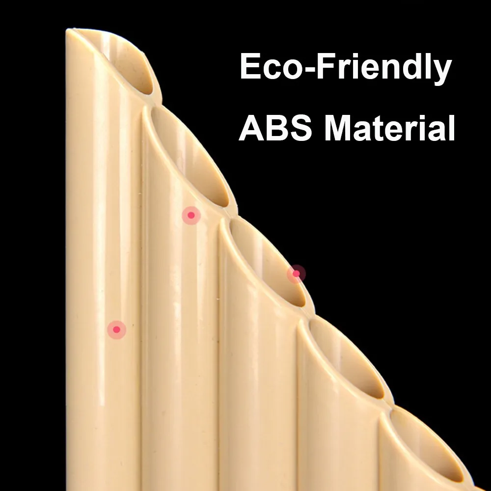 18 Pipe Pan Flute Panpipes C Key Pan Pipes With Mouthpiece For