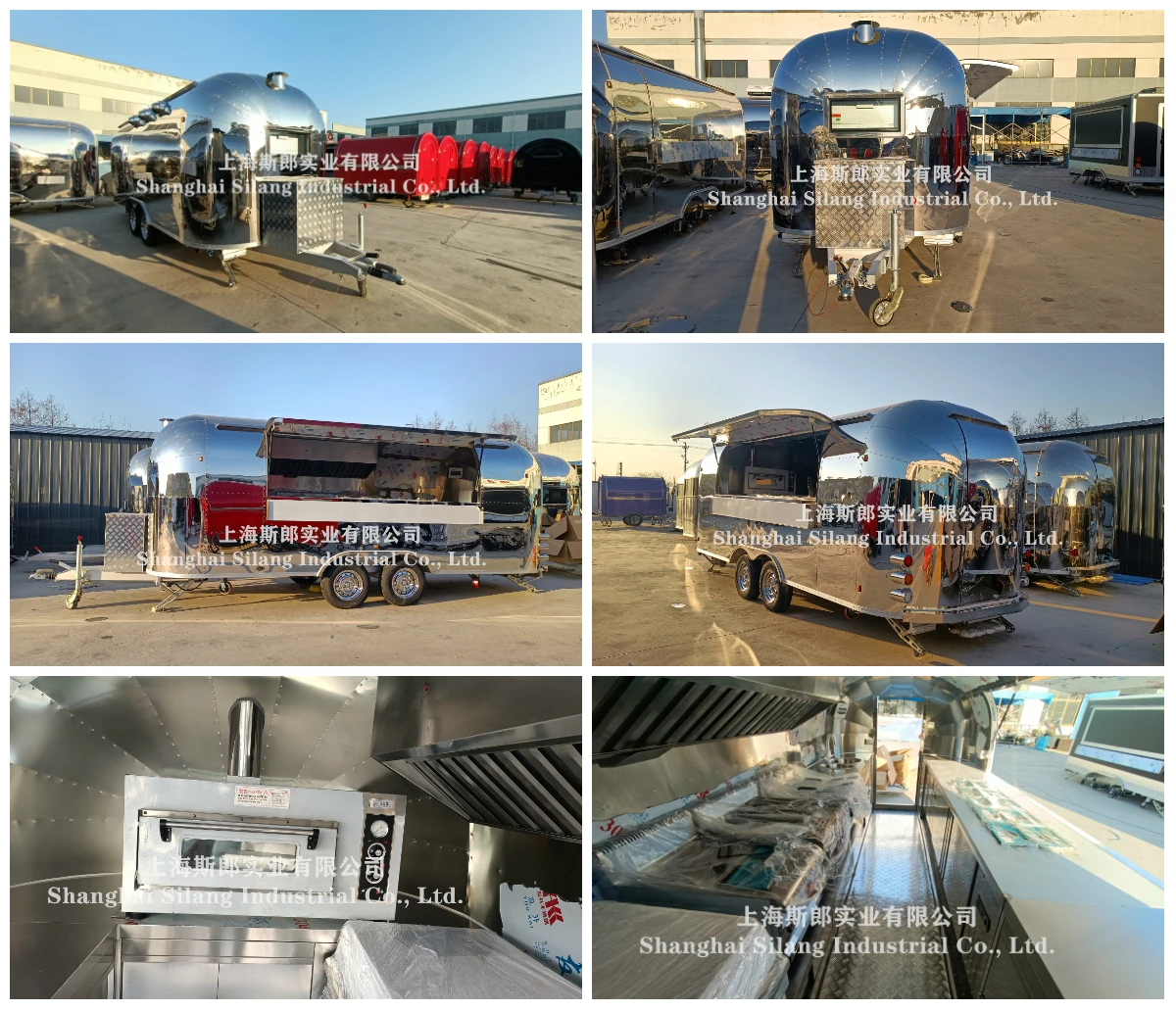 Factory Price Popular Street Catering Trailer Mobile Food Truck supplier