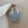 Kit sac tissé à la main gris