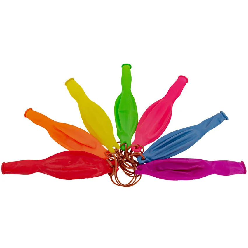 Party Fun with Rubber Band Exercise Ball - 8g Latex Balloon