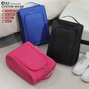 Portable Travel Shoe Dust Storage Tote Bag with Breathable Mesh Surface Packaging Bags Traveling Bag Golf
