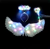 White feather set