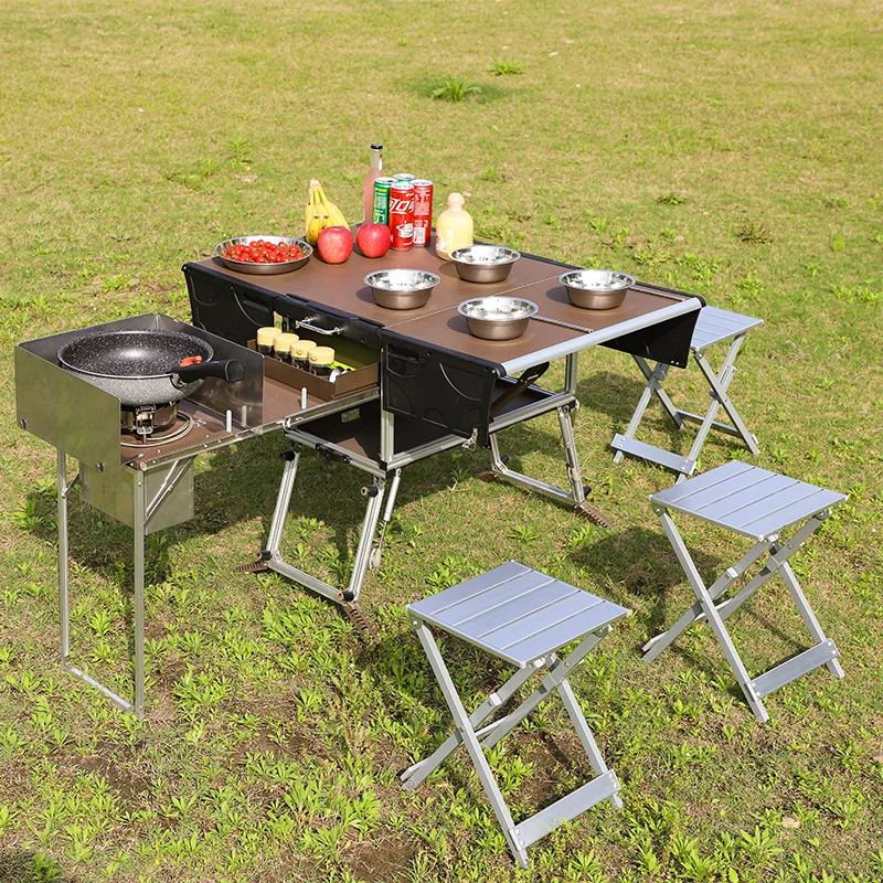 Bulin C650 Quality Protection Rv Mobile Kitchen  Portable Rv Camper Motorhome Accessories Outdoor Mobile Camping Kitchen