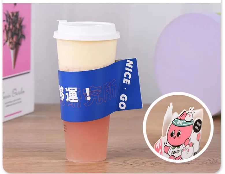Custom Hot Paper Kpop Cupsleeve - Eco Friendly & Stylish