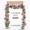 Ten heads of magenta rose vine (2.2m)