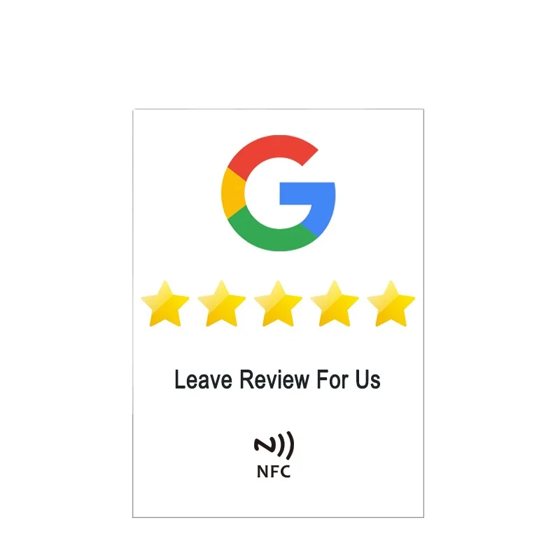 High Quality Nfc Google Review Card Google Review 213 Share Google Card