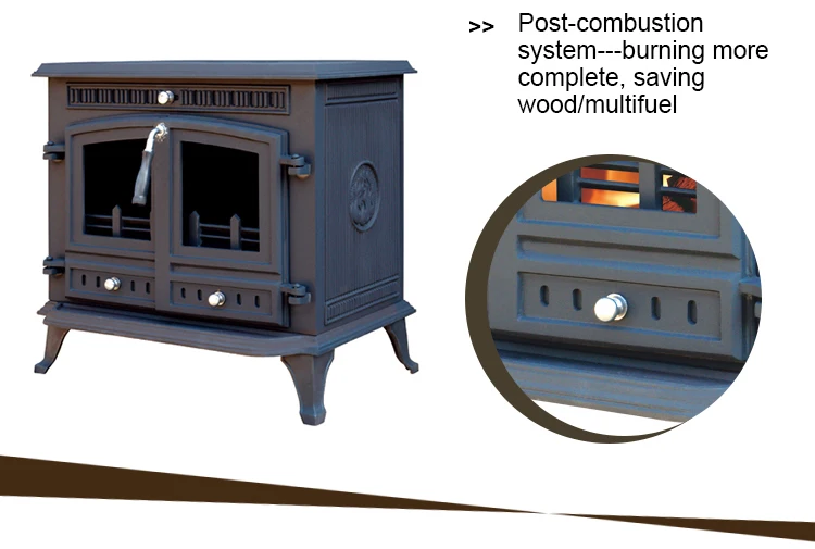 Cast Iron Stove with Oven