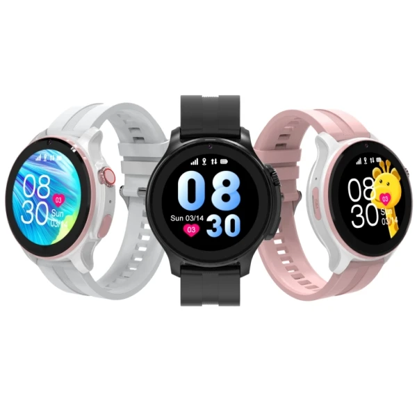 4G Kids Smart Watch with GPS Tracker SIM Card Video Call Waterproof LT46 Children Wearable Device Smart Watch for Boys Girls
