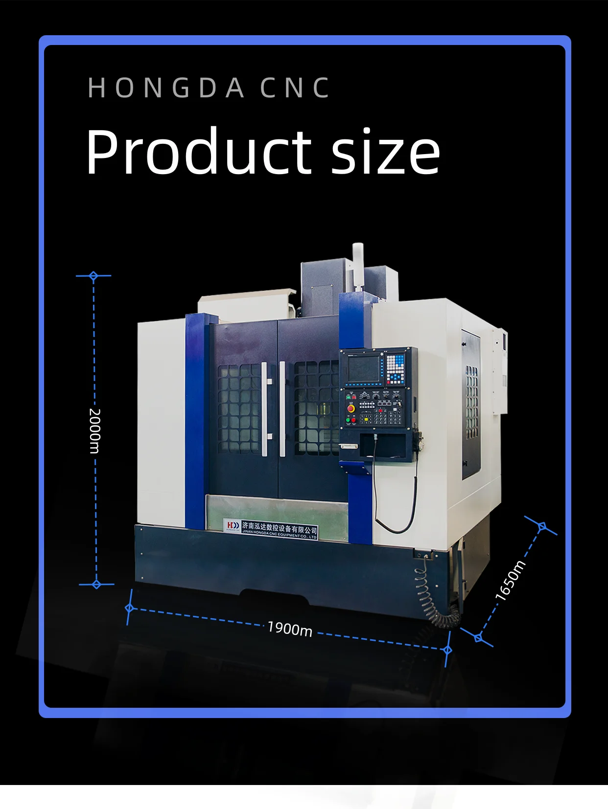 CNC Milling Machine XH7124 - Competitive BT40 Spindle Taper