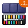 [Scatola blu in metallo] 18 colori con penna a serbatoio d'acqua