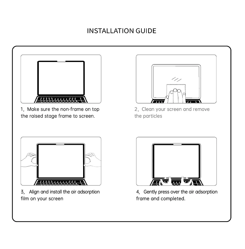 Lfd 05 Laptop Screen Protector For Hp Huawei Samsung Privacy Or Blue