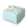 Blue; 9*9*5cm (Including Ribbon)
