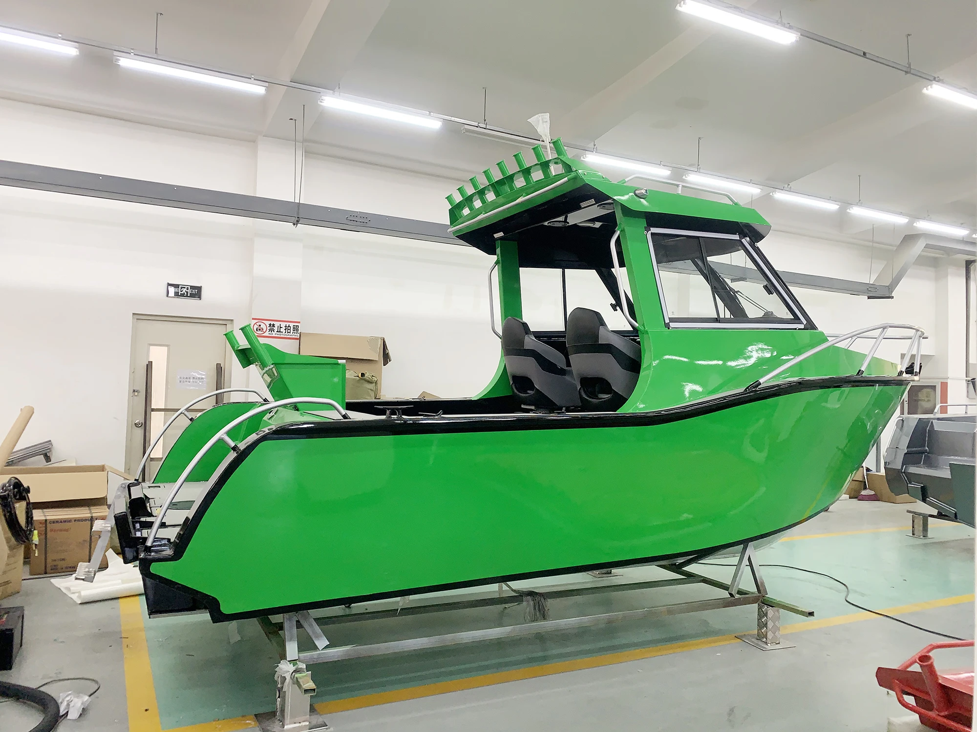 6.25m Profisher Hardtop Cabin Boat Sport Fishing Boat Aluminum Fishing