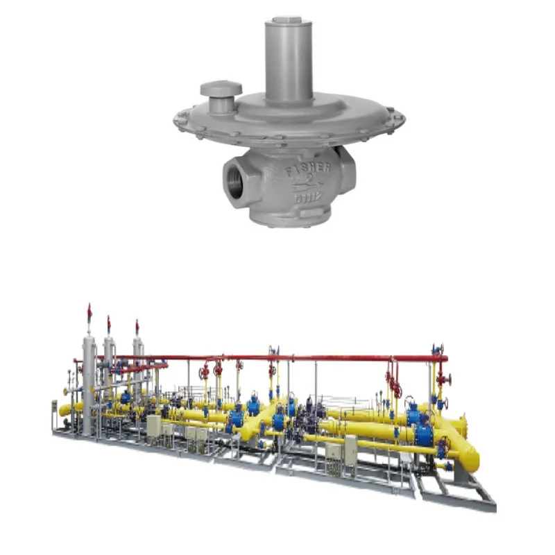 Valve Switching Skid Emerson Fisher 66 series direktno delujoči napetostni regulator WIKA komplet manometra