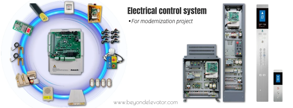 Vvvf Panel Monarch VVVF Controller Box: Integrated Elevator Control Panel with ...