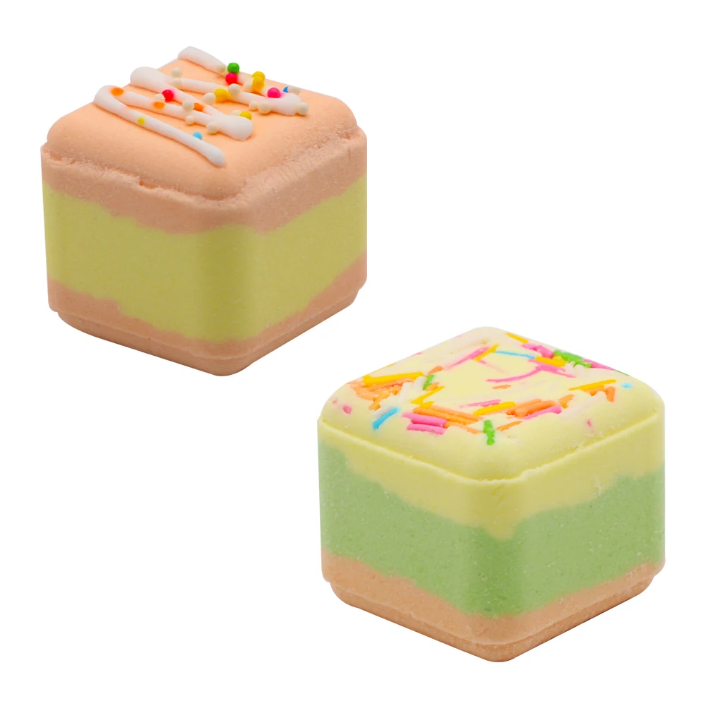 Free Sample Handmade Organic Shea Butter Vegan Box Mold Bath Melts Truffles Cupcake Natural Fizzy Bubble Bath Bombs Gift Set